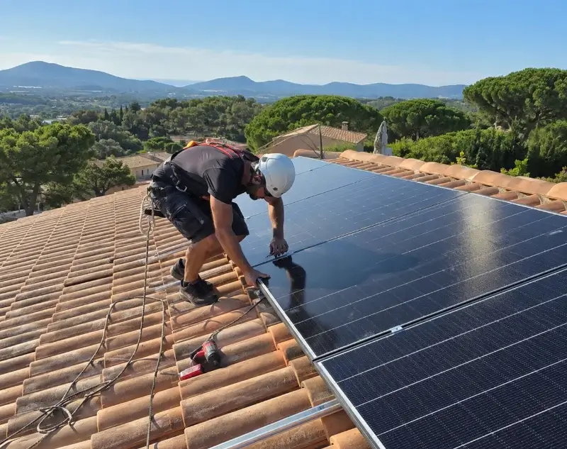 Installateur panneaux solaires Lissieu — pose photovoltaïque sur toiture