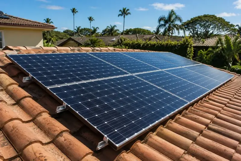 Installation de panneaux solaires à Lissieu